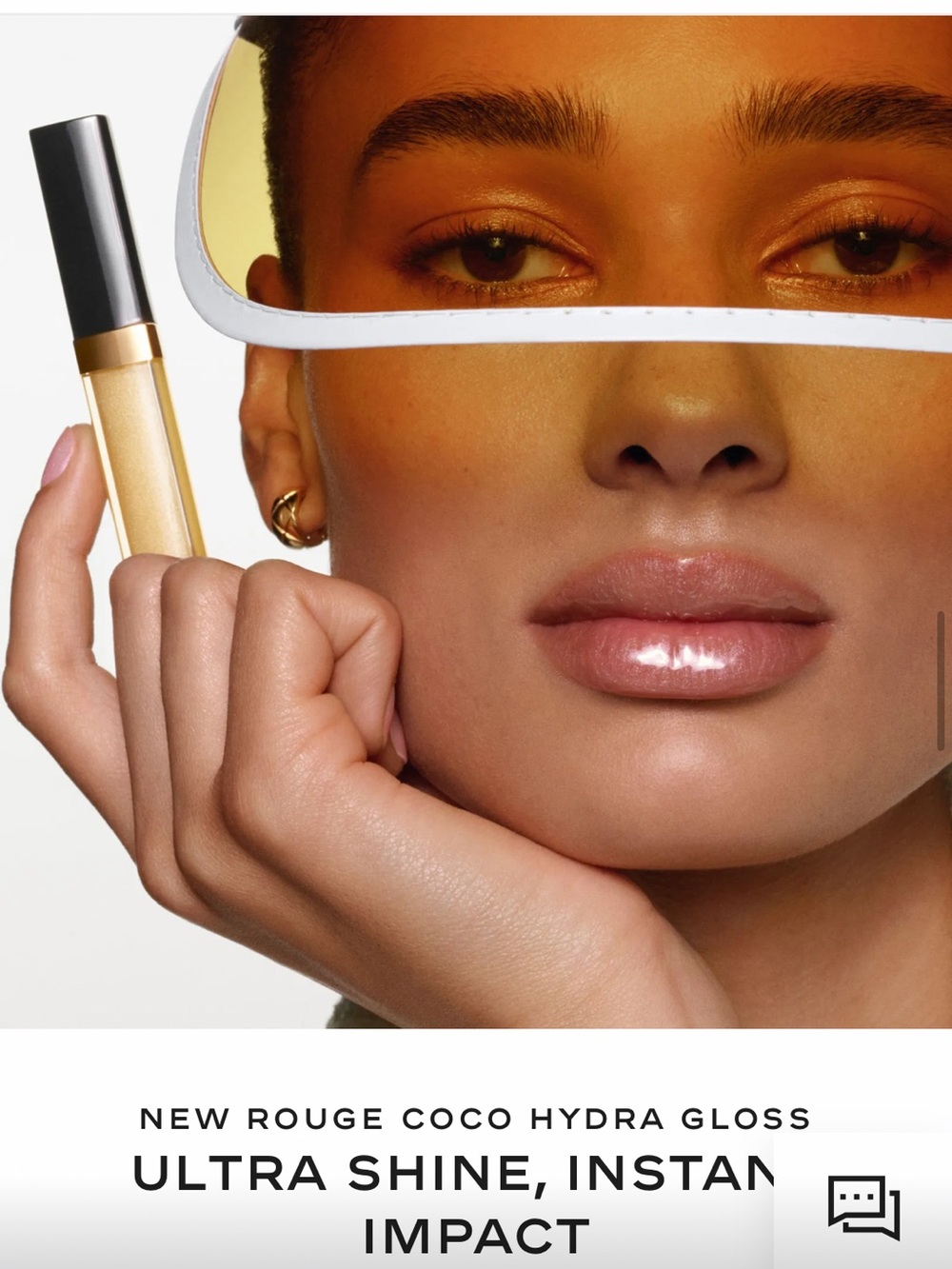 Limited edition) Chanel Rouge coco Hydra gloss
